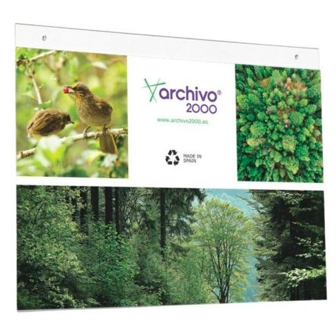 Archivo 2000 Expositor Mural A3 Horizontal con Taladros