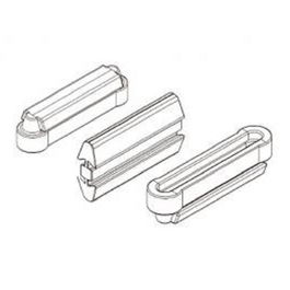 DUVER Conector Ovvo Fijo 1240 para Tablero 19mm (2 Kits) Sistema de Conexión Oculto y Rápido