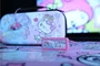 Konix Kit de Accesorios Nintendo Switch Hello Kitty con Protector Pantalla, Funda, Auriculares y Paño de Limpieza, Multicolor