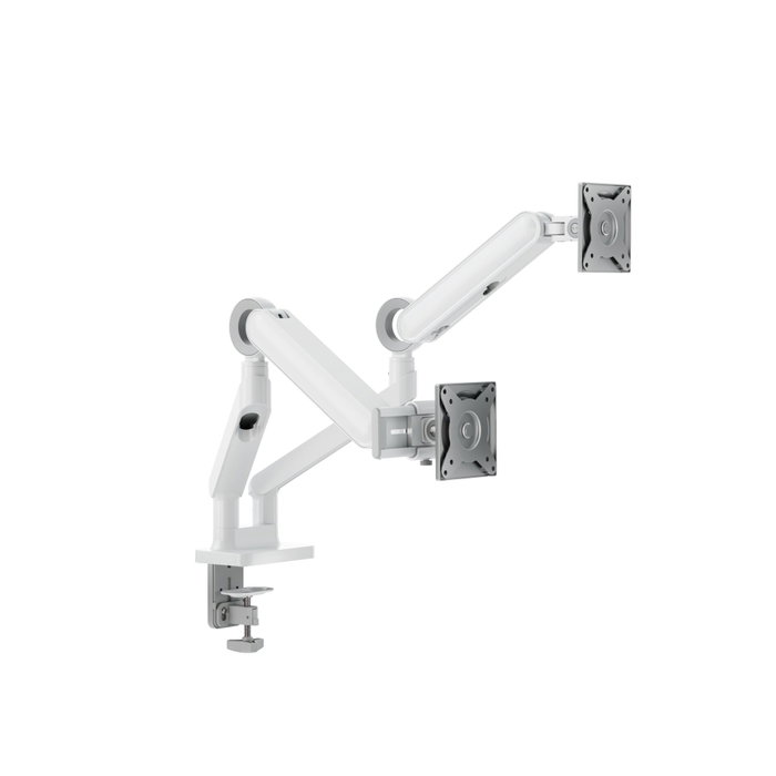 Alogic Glide Flexible Dual Arm Monitor Mount 17-35 Blanco Alogic Glide Flexible Dual Arm Monitor Mount 17-35 Blanco