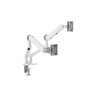 Alogic Glide Flexible Dual Arm Monitor Mount 17-35 Blanco
