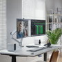 Alogic Glide Flexible Dual Arm Monitor Mount 17-35 Blanco