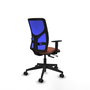 PIQUERAS Y CRESPO Silla de oficina Motilla Sincro/Traslack Marrón/Azul