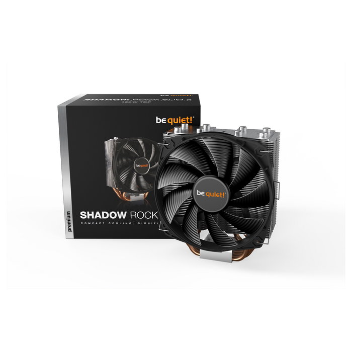 be quiet! Shadow Rock Slim 2 CPU Cooler BK032 Black be quiet! Shadow Rock Slim 2 CPU Cooler BK032 Black