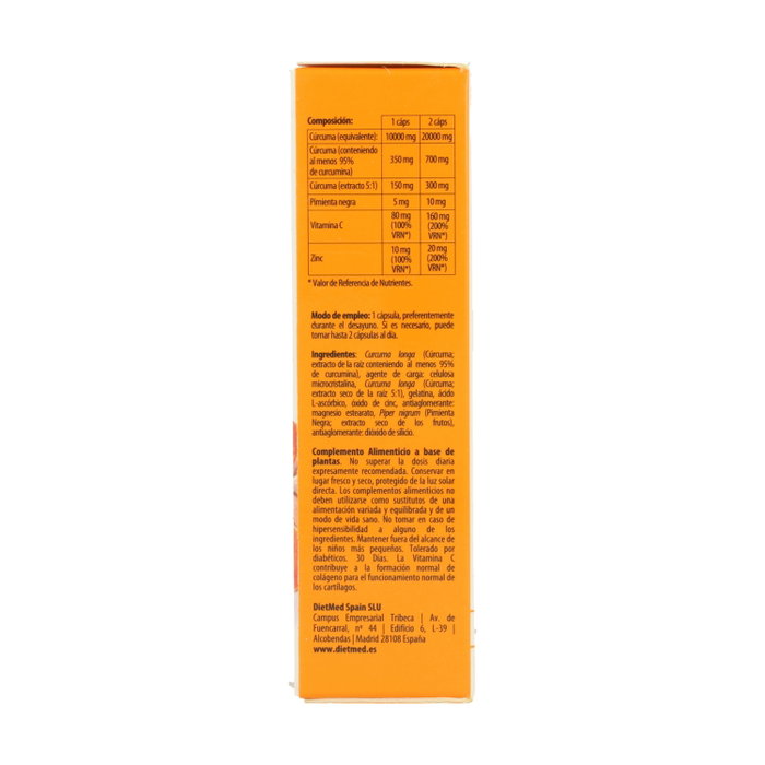 Dietmed Curcumax Complex 10000mg 30 cápsulas Dietmed Curcumax Complex 10000mg 30 cápsulas