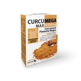 DIETMED Curcumega Max 30 Cápsulas con Cúrcuma y Pimienta Negra para el Sistema Inmune y Protección Celular