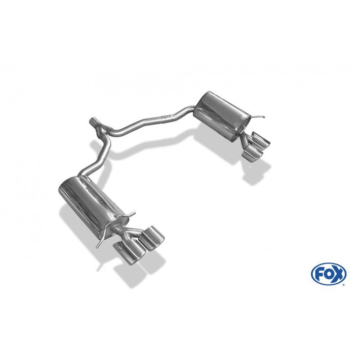 Fox MB032093-348 FXMB032093-348 Tubo Escape Homologados De Alto Rendimiento