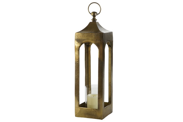 Farola Item Home DKD Home Decor Dorado 16x55x16 cm