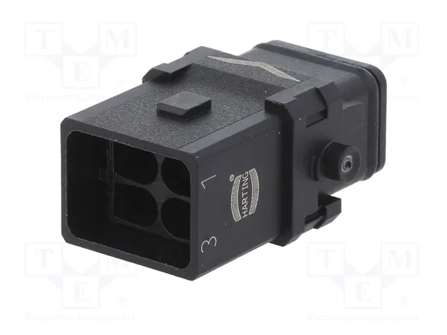 HARTING Conector HDC Han® 1A Hembra de 4 Pines HARTING Conector HDC Han® 1A Hembra de 4 Pines
