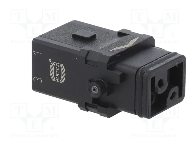 HARTING Conector HDC Han® 1A Hembra de 4 Pines HARTING Conector HDC Han® 1A Hembra de 4 Pines