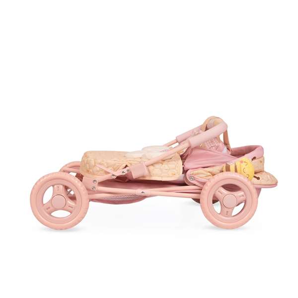 Decuevas Coche de Muñeca Plegable con Sombrilla y Bolso Honey para Muñecas de hasta 48 cm, Dimensiones 64x65x38 cm Decuevas Coche de Muñeca Plegable con Sombrilla y Bolso Honey para Muñecas de hasta 48 cm, Dimensiones 64x65x38 cm