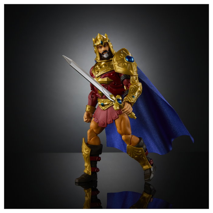 Mattel Masters of the Universe Masterverse New Eternia King Randor Mattel Masters of the Universe Masterverse New Eternia King Randor