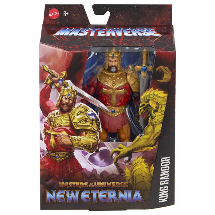 Mattel Masters of the Universe Masterverse New Eternia King Randor Mattel Masters of the Universe Masterverse New Eternia King Randor