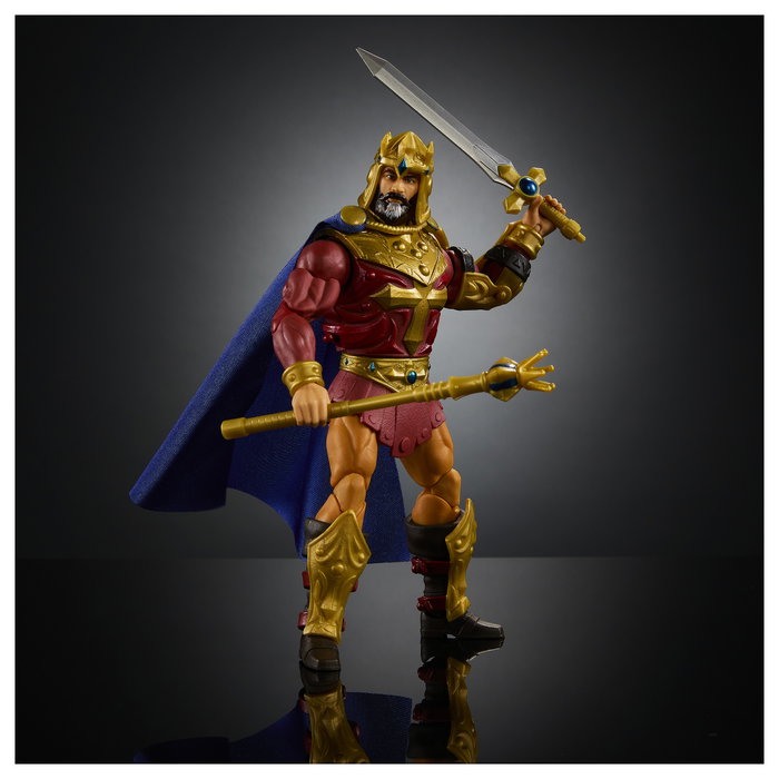 Mattel Masters of the Universe Masterverse New Eternia King Randor Mattel Masters of the Universe Masterverse New Eternia King Randor