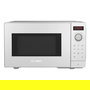 Bosch Microondas Solo Encimera Serie 2 FFL023MW0, 20 L, 800 W, Pantalla LED, 7 Programas Automáticos, Blanco