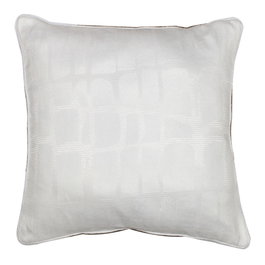 DKD Home Decor Cojín Jacquard Crudo 45x8x45 cm (Pack de 2)