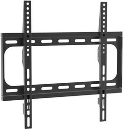 North Bayou Soporte Pared Fijo Ultra Plano TV Monitor 32" a 55" 30kg VESA 75x75-400x400mm Negro Mate NB F80