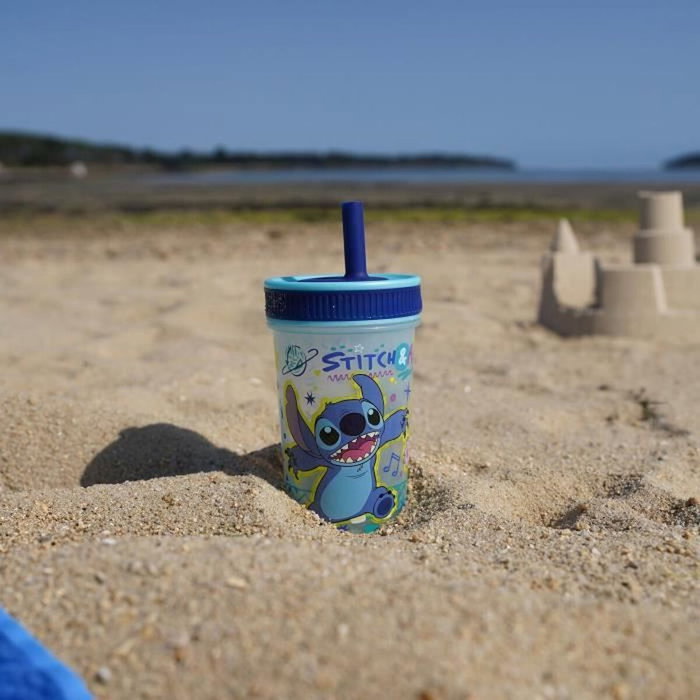 Thermobaby Vaso con pajita Lilo & Stitch 420 ml Antigoteo Sin BPA Thermobaby Vaso con pajita Lilo & Stitch 420 ml Antigoteo Sin BPA