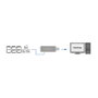 LogiLink CR0034A Lector de Tarjetas USB 3.0 SD/SDHC/SDXC y Micro SD para PC, 5000 Mbit/s, USB 3.2 Gen 1, Blanco