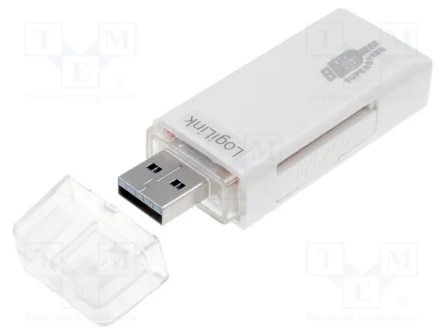 LogiLink CR0034A Lector de tarjetas USB 3.2 Gen 1 SD/MicroSD Blanco LogiLink CR0034A Lector de tarjetas USB 3.2 Gen 1 SD/MicroSD Blanco