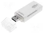 LogiLink CR0034A Lector de tarjetas USB 3.2 Gen 1 SD/MicroSD Blanco