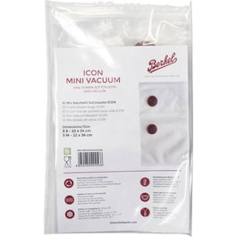 Berkel Icon Mixed Zipper Bags Tamaños S/M, 10 unidades