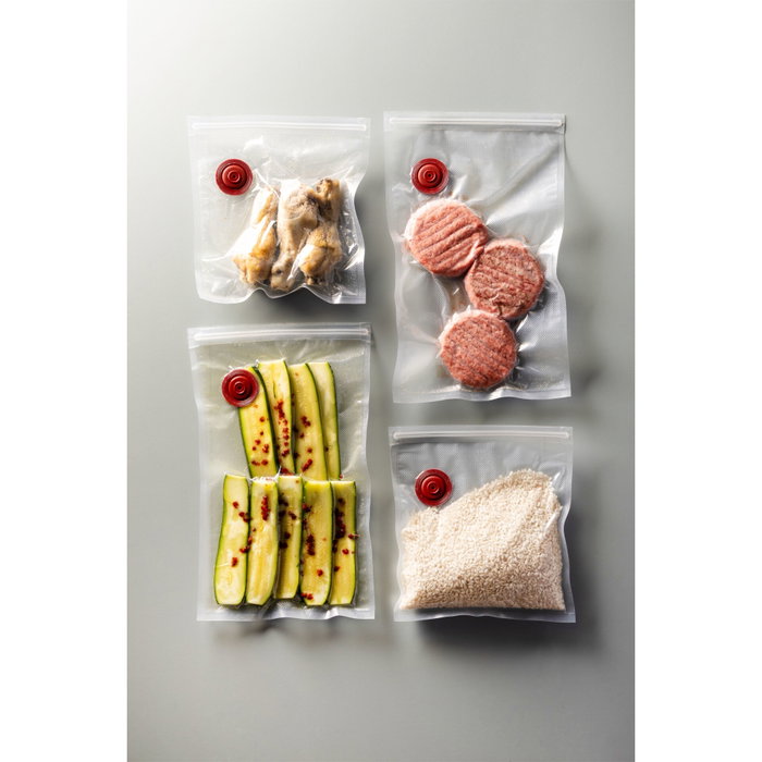 Berkel Icon Mixed Zipper Bags Tamaños S/M, 10 unidades