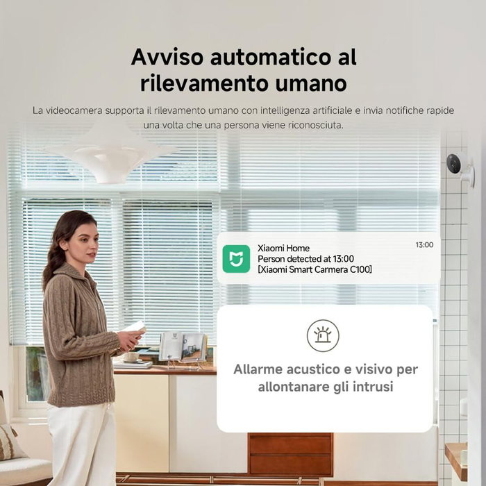 Xiaomi Smart Camera C100 Blanco Xiaomi Smart Camera C100 Blanco