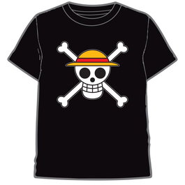 TOEI ANIMATION Camiseta Adulto One Piece Calavera 100% Algodón 160gr Talla XXL