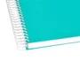 Liderpapel Cuaderno Espiral A4 Crafty Cuadriculado 4 mm Turquesa