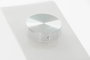 DKD Home Decor Mesa Comedor Blanco Transparente Cristal MDF 90 x 75 x 160 cm