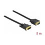 DeLOCK Cable Adaptador DVI 12+5 Macho a VGA Macho 5 m