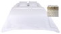 DKD Home Decor Colcha de Poliéster Blanca 180x260 cm con Relleno 150 GSM