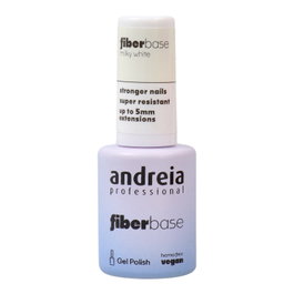 Andreia Fiber Base Gel Polish Milky White 10.5 ml