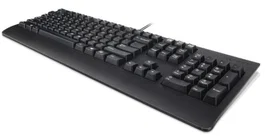 Lenovo 4X30M86918 - Teclado USB Alámbrico Oficina Completo (100%) QWERTY Inglés de EE. UU. con Teclado Numérico y Teclas Windows, Negro