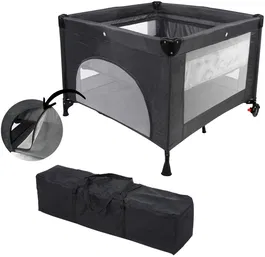 Migo Cuna de viaje 2 en 1 Parque infantil NAN3507460209877 - 100 x 100 x 76 cm - Desde nacimiento hasta 15 kg - Azul