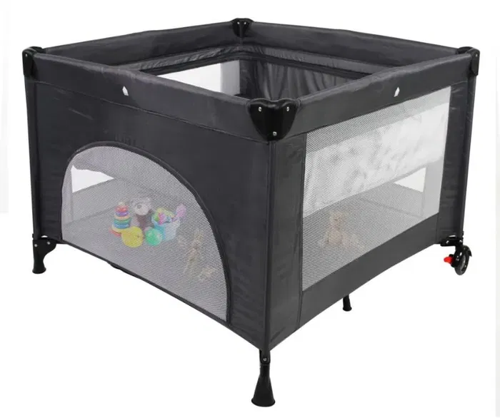 Migo Cuna de viaje 2 en 1 Parque infantil NAN3507460209877 - 100 x 100 x 76 cm - Desde nacimiento hasta 15 kg - Azul