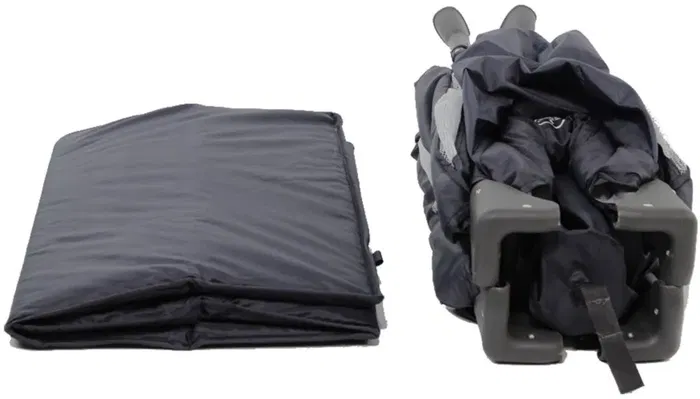 Migo Cuna de viaje 2 en 1 Parque infantil NAN3507460209877 - 100 x 100 x 76 cm - Desde nacimiento hasta 15 kg - Azul