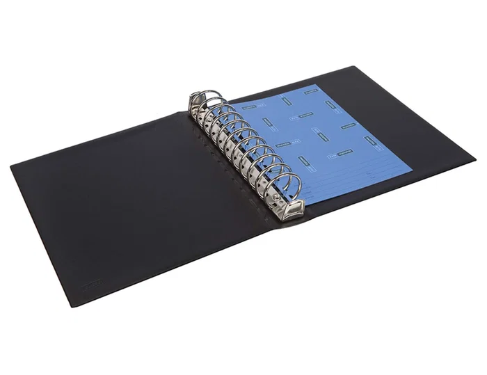 MULTIFIN Carpeta de Anillas Alfa 3002 Negro MULTIFIN Carpeta de Anillas Alfa 3002 Negro