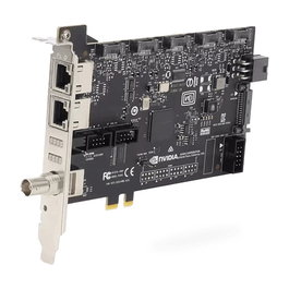 PNY Quadro Sync II PCIe (Sync Option Board 2) - Tarjeta de Expansión PCIe para NVIDIA Quadro, Color Negro, Compatible con Windows 10, Windows 11 y Linux