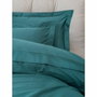 Aucune Juego de cama Azul de 100% algodón satén con funda nórdica y 2 fundas de almohada