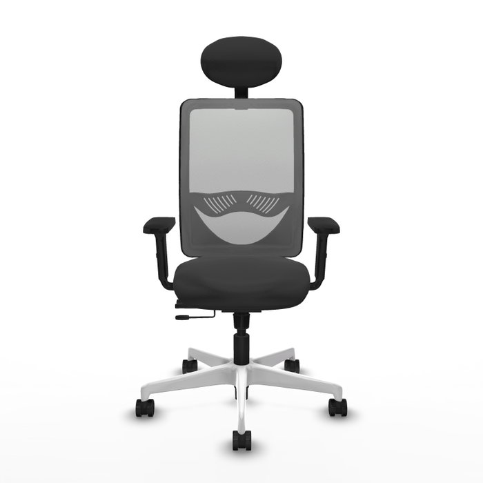 PIQUERAS Y CRESPO Silla de oficina Zulema Gris con Mecanismo Sincro/Traslack PIQUERAS Y CRESPO Silla de oficina Zulema Gris con Mecanismo Sincro/Traslack