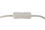 DKD Home Decor Lámpara de sobremesa Atlas Blanco y Dorado