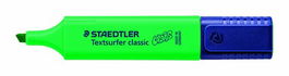 Marcador Fluor Staedtler 364 Textsurfer Classic Verde Intenso (Set de 10)