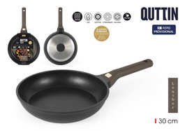 Inde Sarten 30 cm Aluminio Inducción Leather Quttin (6 Unidades)