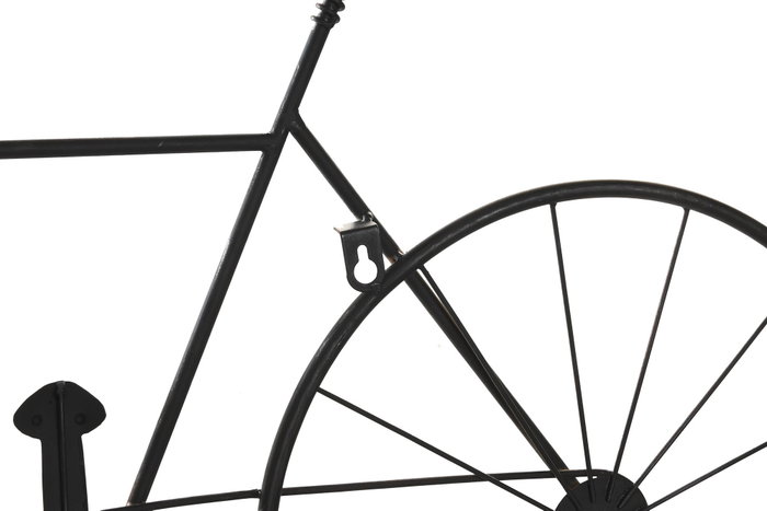 DKD Home Decor Decoración de Pared Metal Biciclet Surtido de 2 Piezas