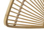 DKD Home Decor Decoración de Pared Bambú Abanico Natural Marrón Claro 69x51 cm