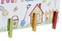DKD Home Decor Portafotos MDF Animales Multicolor 80x21,5x2,2 cm