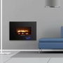 Orbegozo CM 8000 Chimenea Eléctrica de Pared Negro