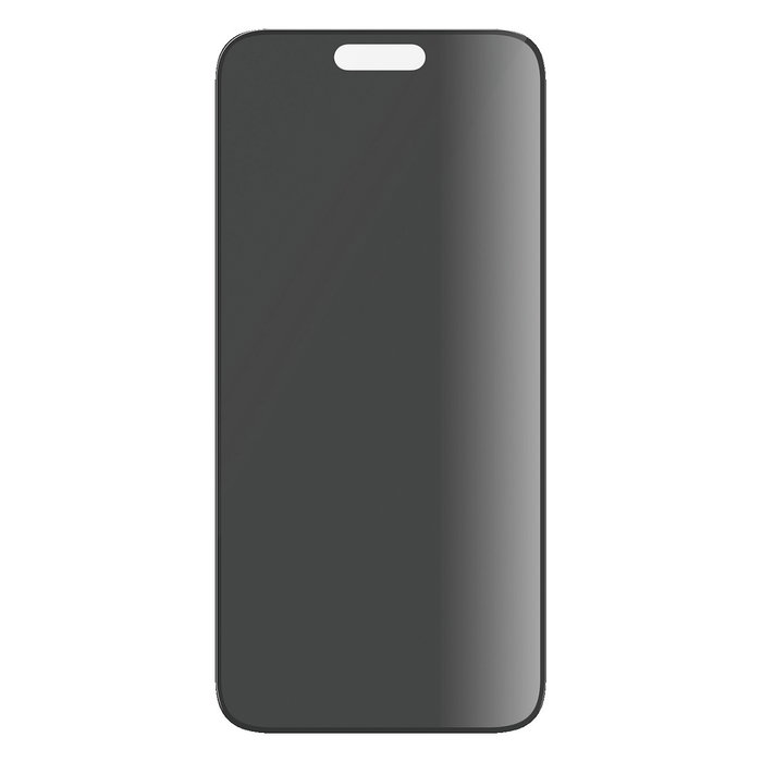 PanzerGlass Privacy para iPhone 15 Plus, Ultra-Wide Fit con EasyAligner